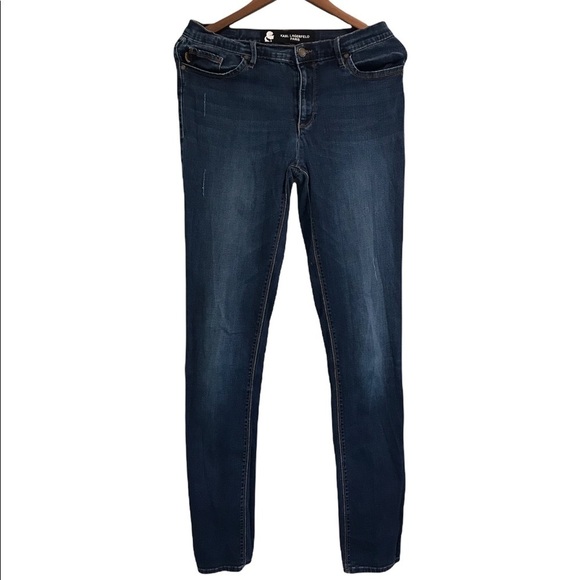 EUC Karl Lagerfeld Paris Skinny/Straight Jeans Size 8